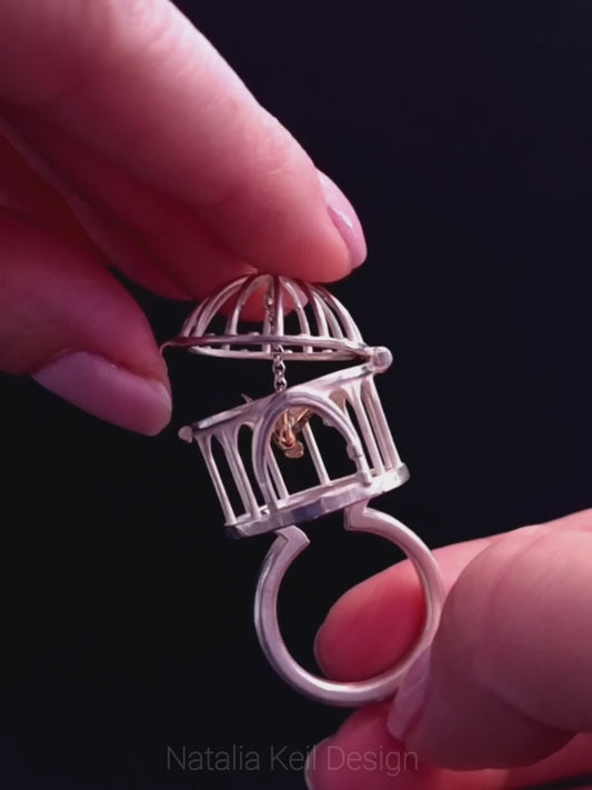 BIRD Cage Ring