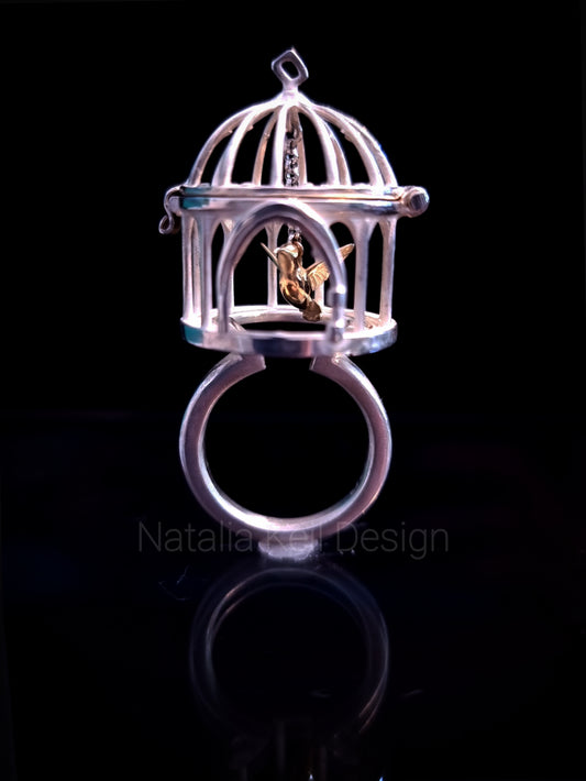 BIRD Cage Ring